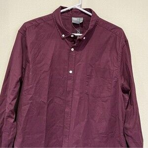 NWT ASOS Mens Button Up Long Sleeve Shirt Size 2XL Long